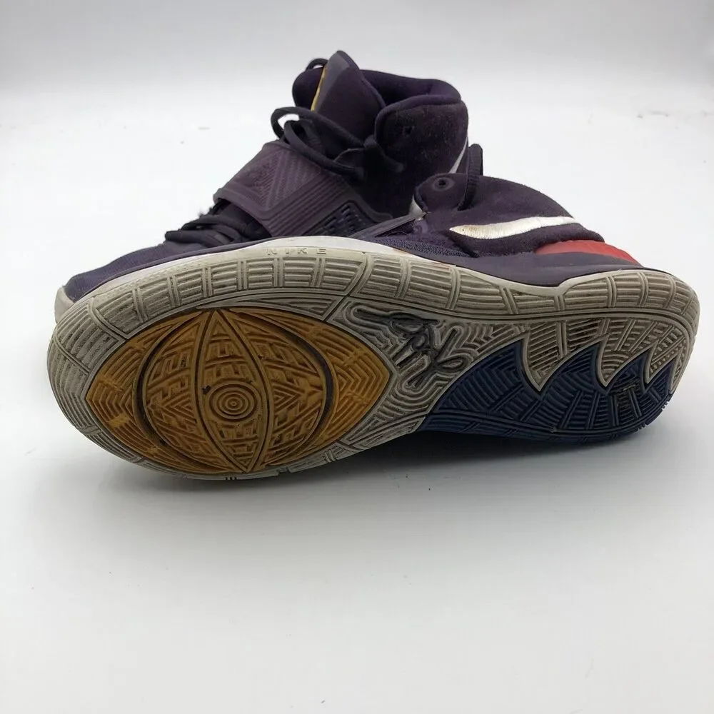 Nike Kyrie 6 Enlightenment Basketball Shoes BQ4630 500 Grand Purple - Sz 5.5Y/7W